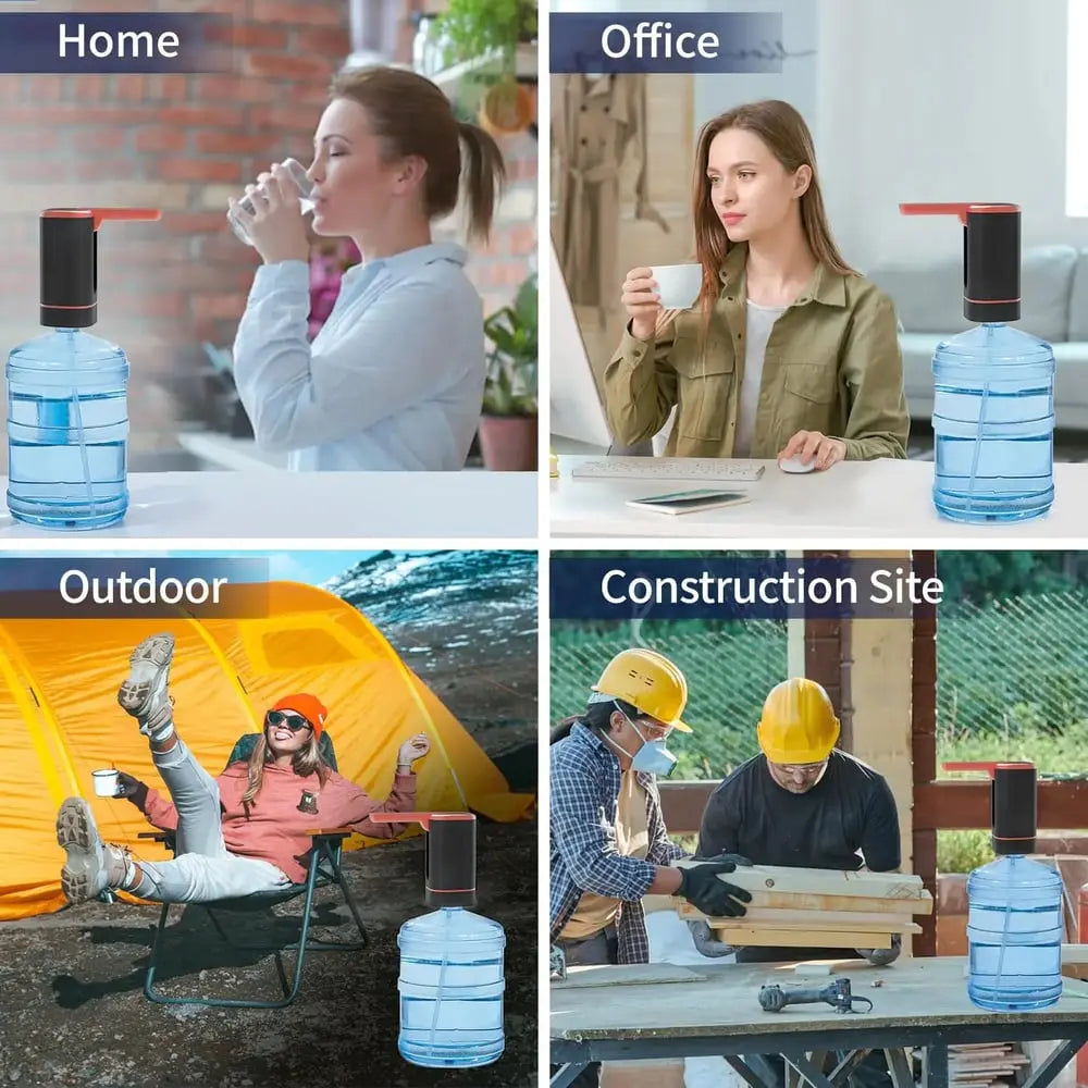 Sikunuo | Automatic water dispenser with battery – hygienic & touchless dispensing