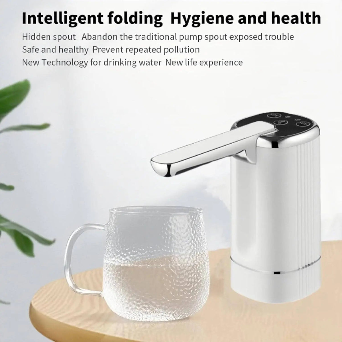 Sikunuo | Automatic water dispenser with battery – hygienic & touchless dispensing