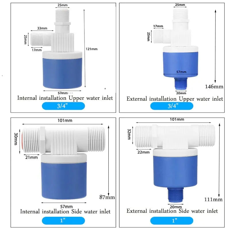Sikunuo | Automatic Water Level Valve – No Electricity, Control & Overflow Risk