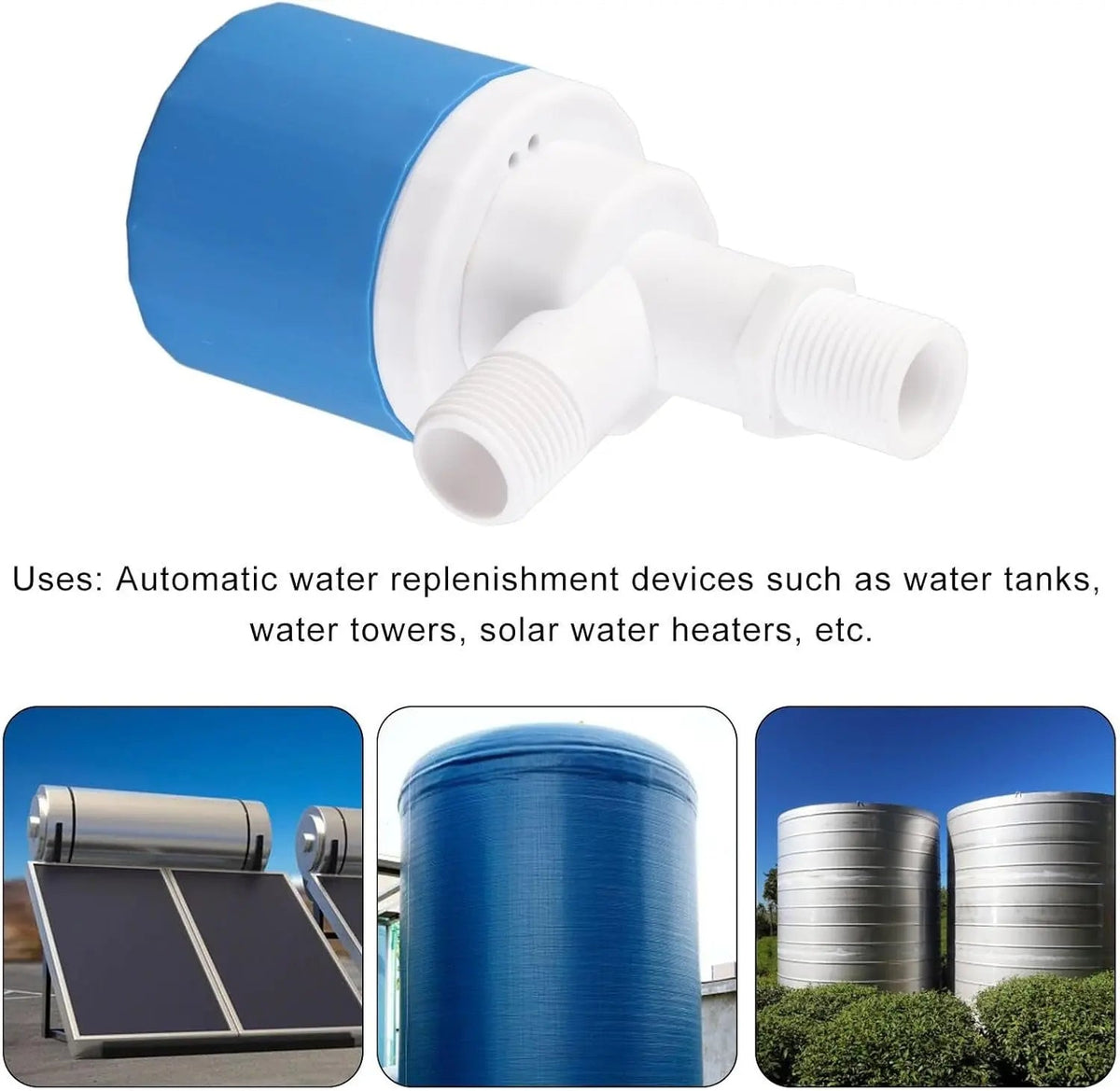 Sikunuo | Automatic Water Level Valve – No Electricity, Control & Overflow Risk