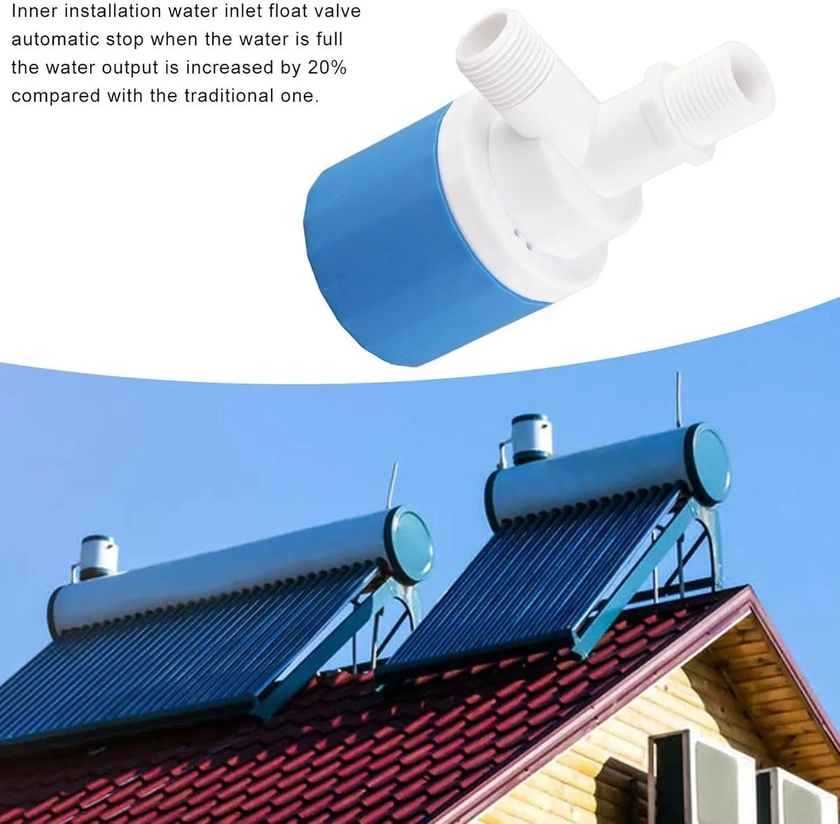 Sikunuo | Automatic Water Level Valve – No Electricity, Control & Overflow Risk