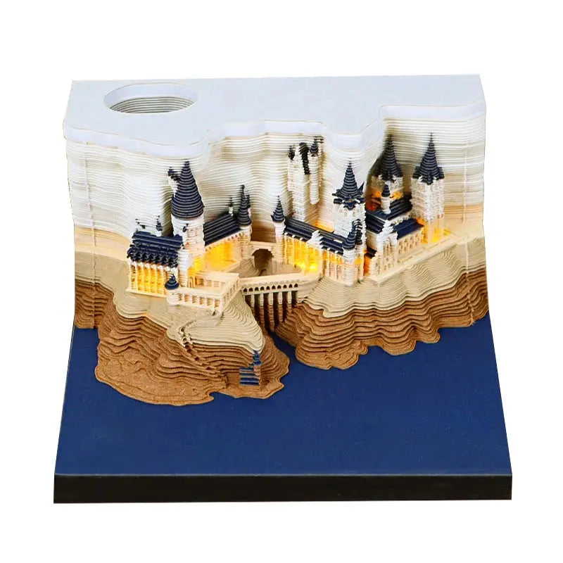 Sikunuo | Illuminated 3D Castle Notebook