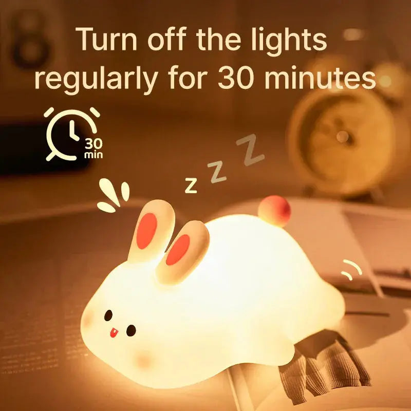 Sikunuo | Soothing LED Animal Night Light – Gentle Light for Children