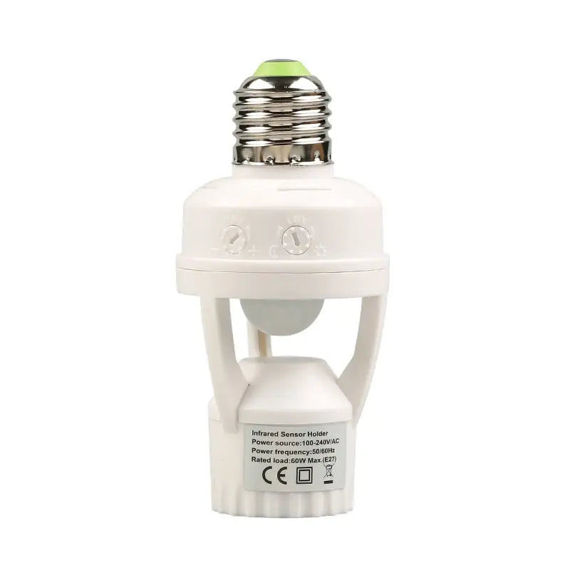 Sikunuo | Motion-controlled E27 lamp socket with IR sensor