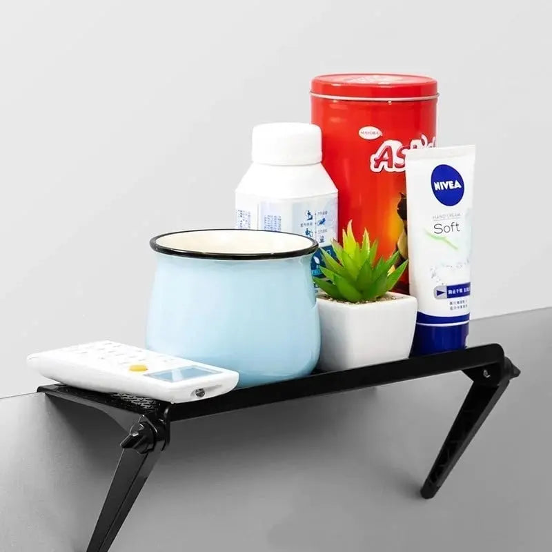 Sikunuo | Monitor shelf with phone stand – Organization without drilling and tools