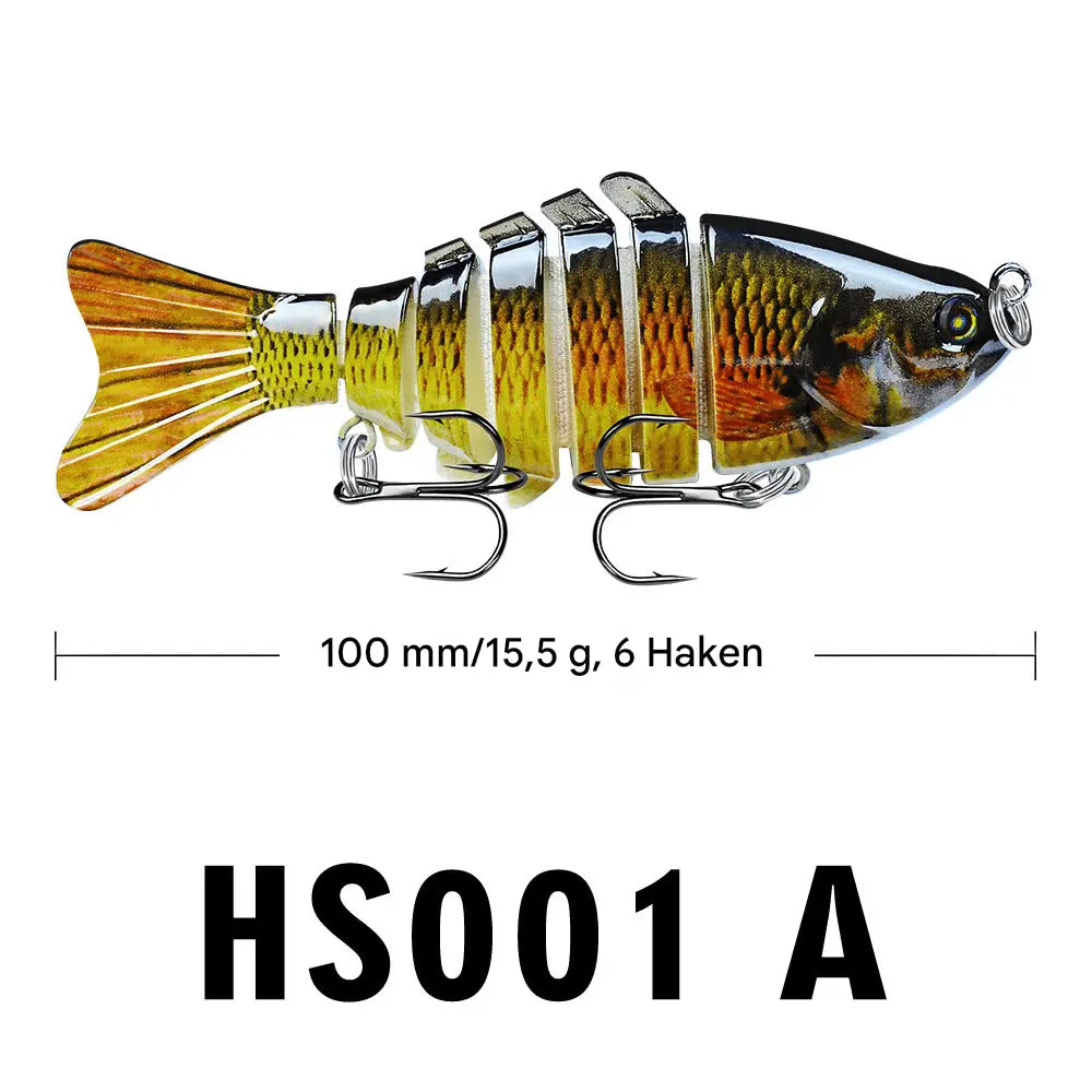 Sikunuo | Bionic fishing lure with realistic swimming motion