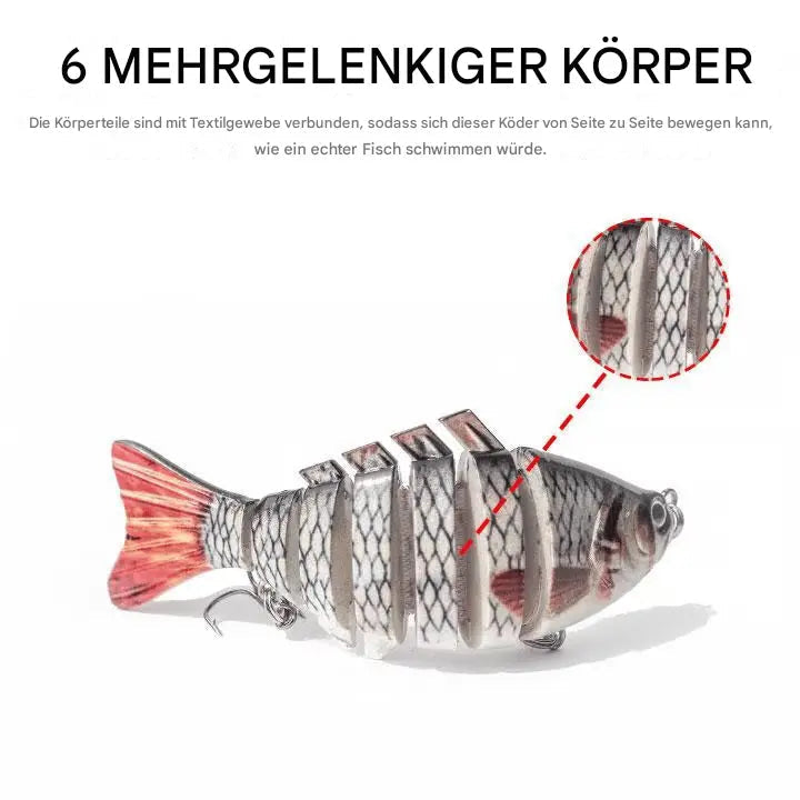 Sikunuo | Bionic fishing lure with realistic swimming motion