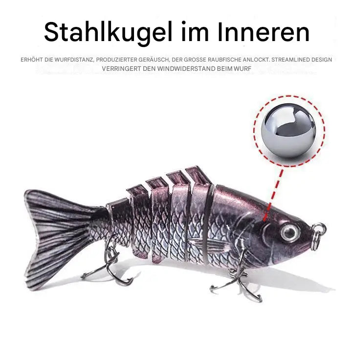 Sikunuo | Bionic fishing lure with realistic swimming motion
