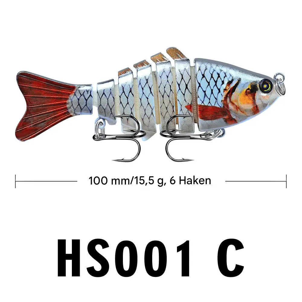Sikunuo | Bionic fishing lure with realistic swimming motion