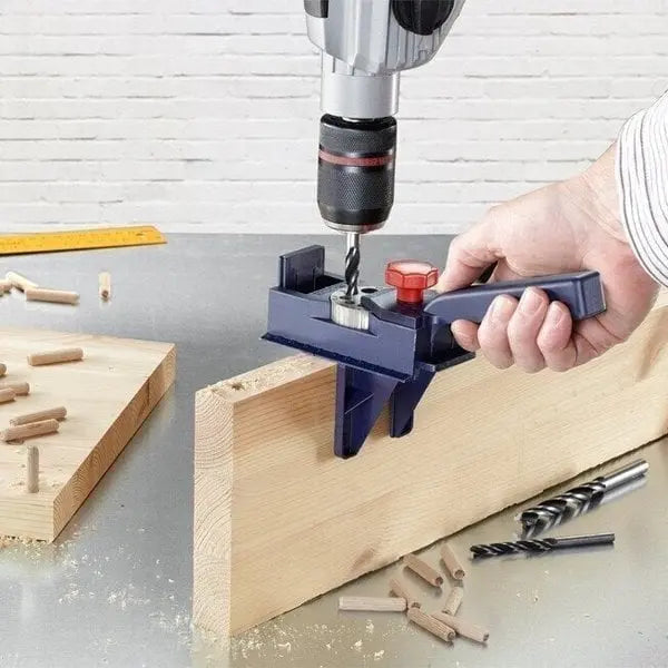 Sikunuo | Drill and Anchor Aid – Precise Connections for E-, L-, T- & Miter Joints