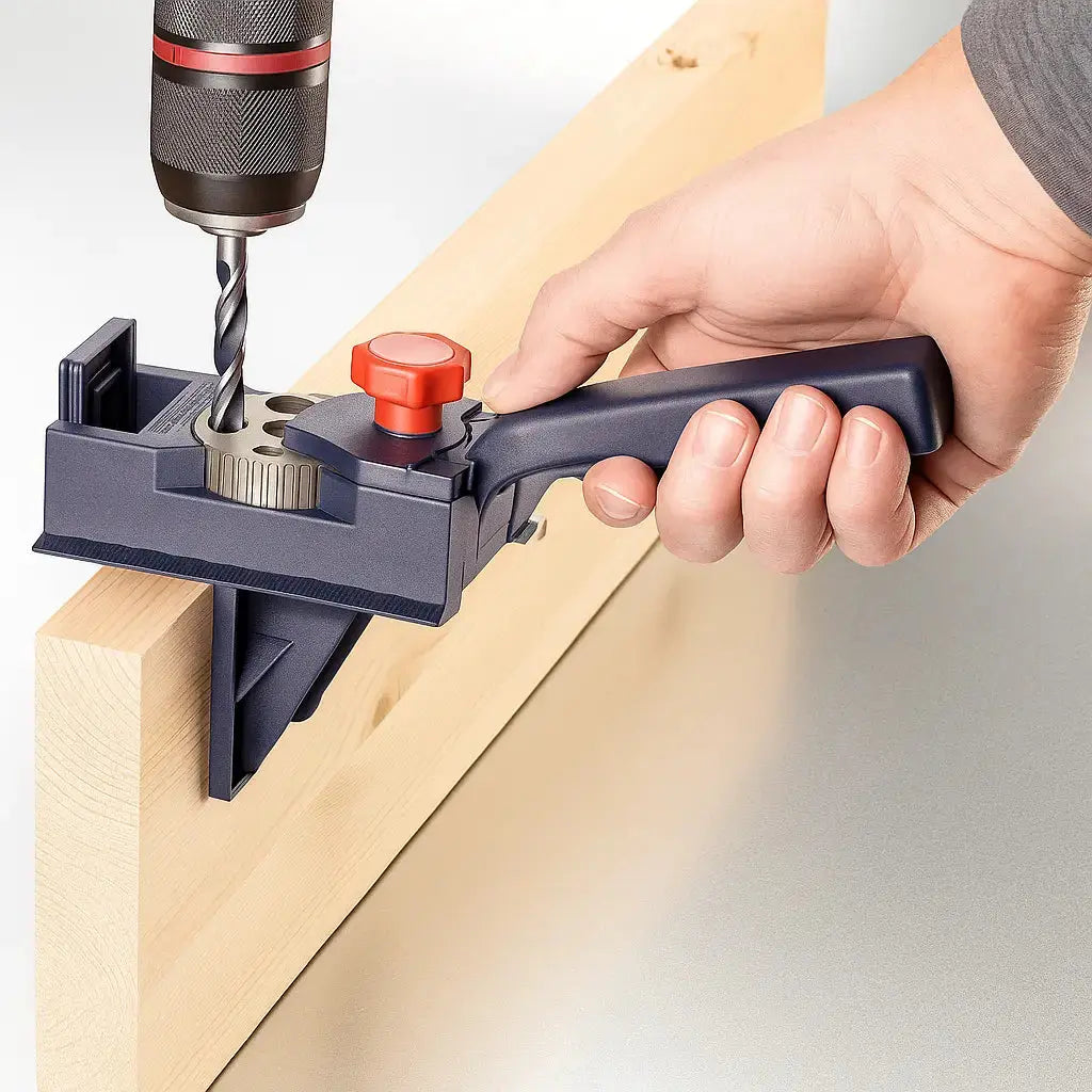 Sikunuo | Drill and Anchor Aid – Precise Connections for E-, L-, T- & Miter Joints