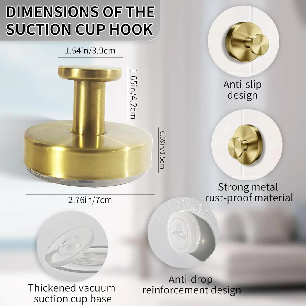 Sikunuo | Drill-free suction hooks – Strong, reusable & damage-free