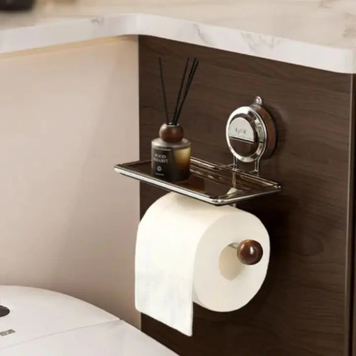 Sikunuo | Drill-free toilet paper holder made of stainless steel