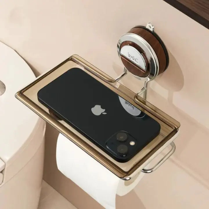 Sikunuo | Drill-free toilet paper holder made of stainless steel