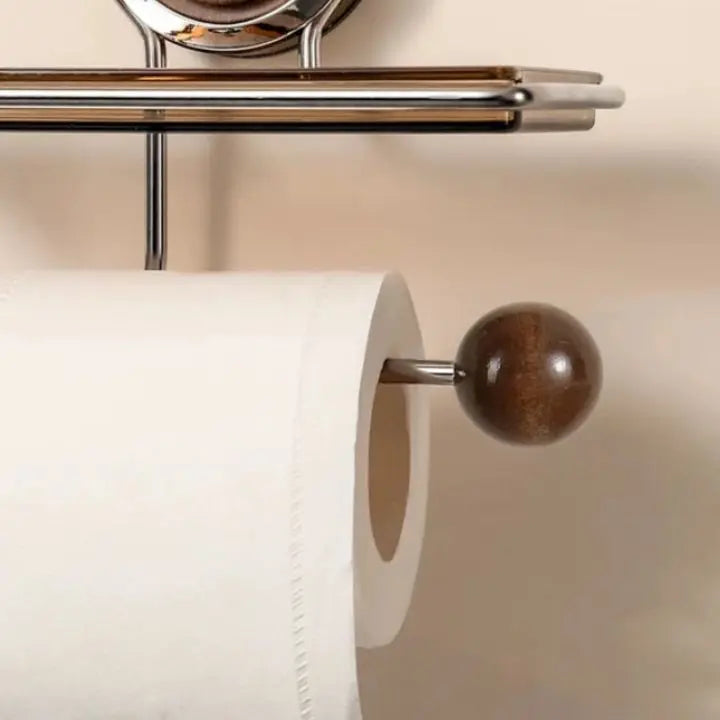 Sikunuo | Drill-free toilet paper holder made of stainless steel