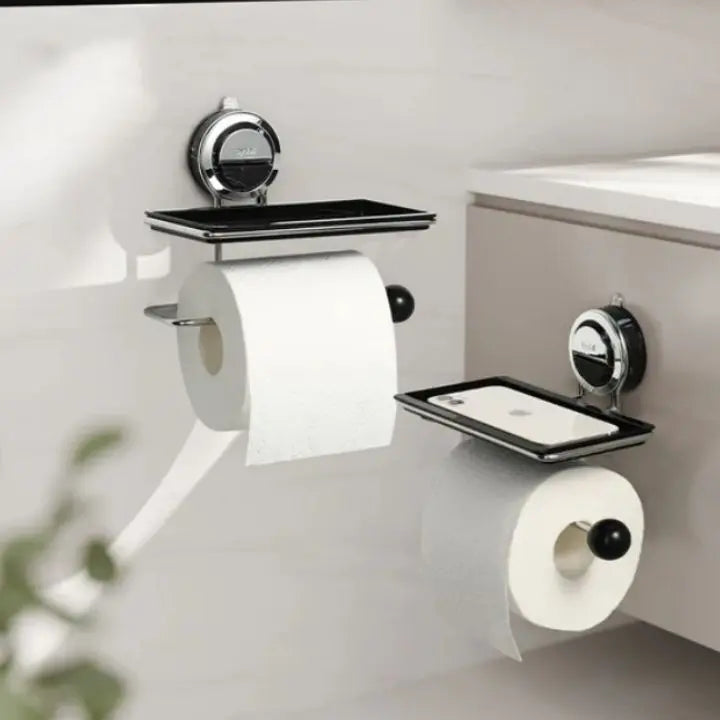 Sikunuo | Drill-free toilet paper holder made of stainless steel