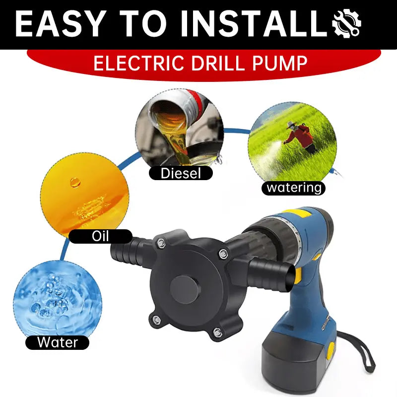 Sikunuo | Drill Attachment Pump – Turns your drill into a pump
