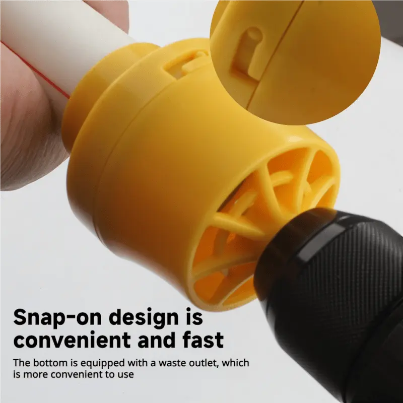 Sikunuo | Drill attachment for thread cutting – Suitable for PVC & water pipes