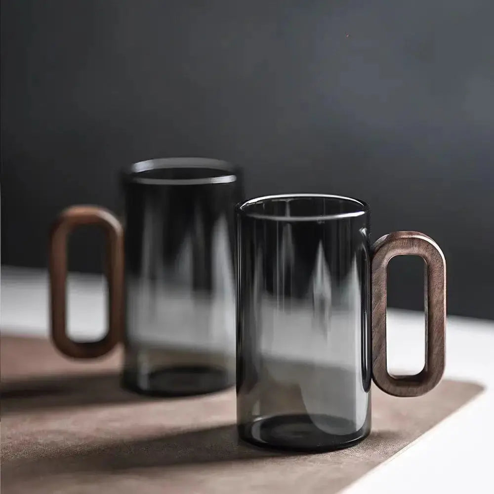 Sikunuo | Borosilicate glass with wooden handle