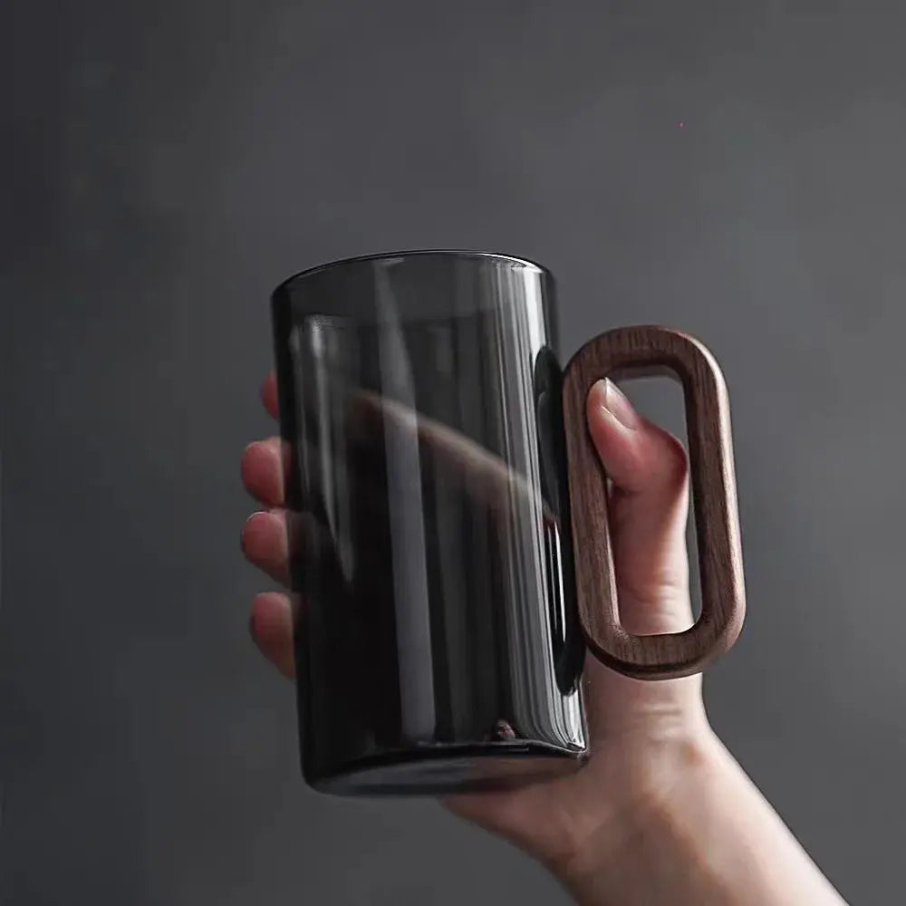 Sikunuo | Borosilicate glass with wooden handle
