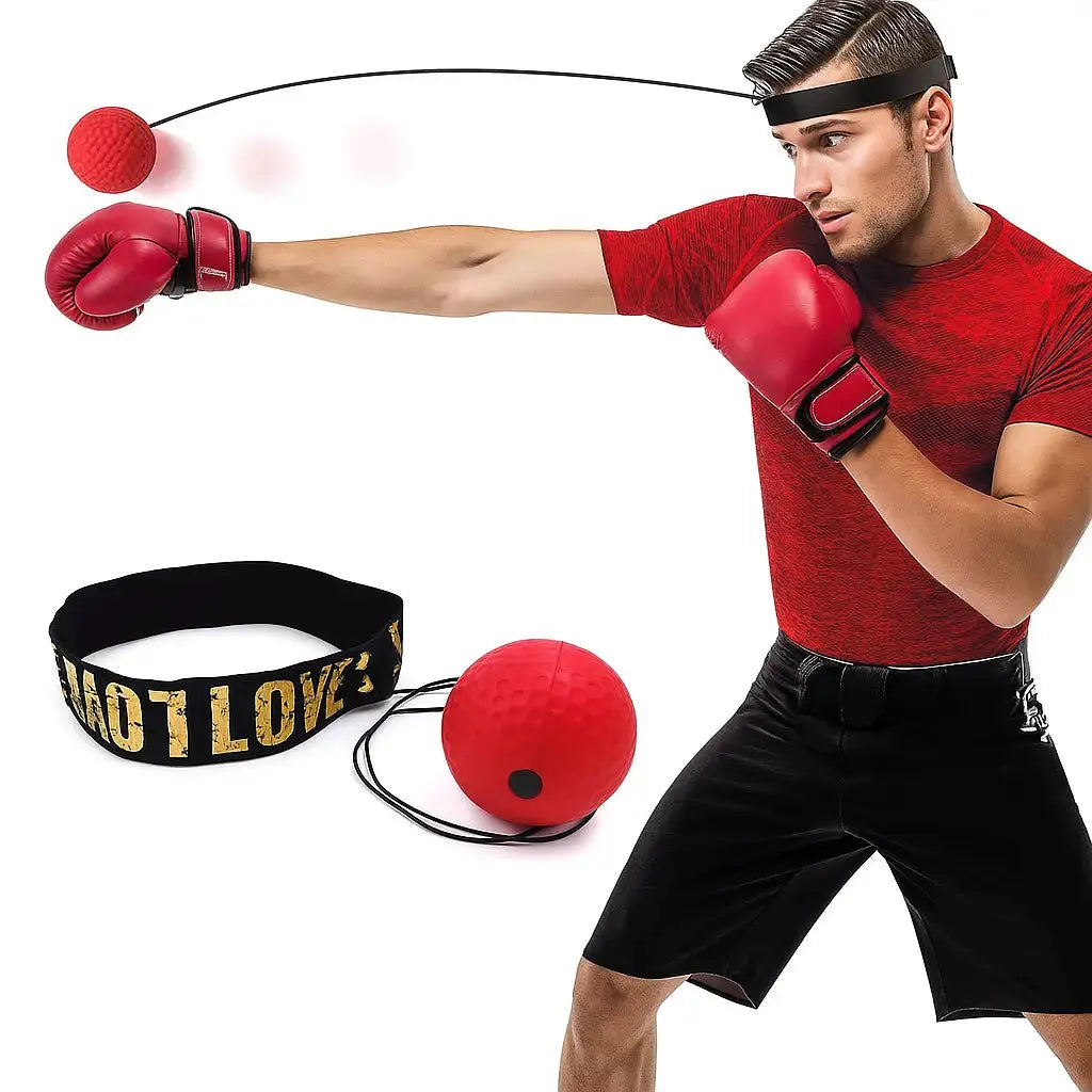 Sikunuo | Box Reflex Ball with Headband – Reaction & Coordination Training for Home