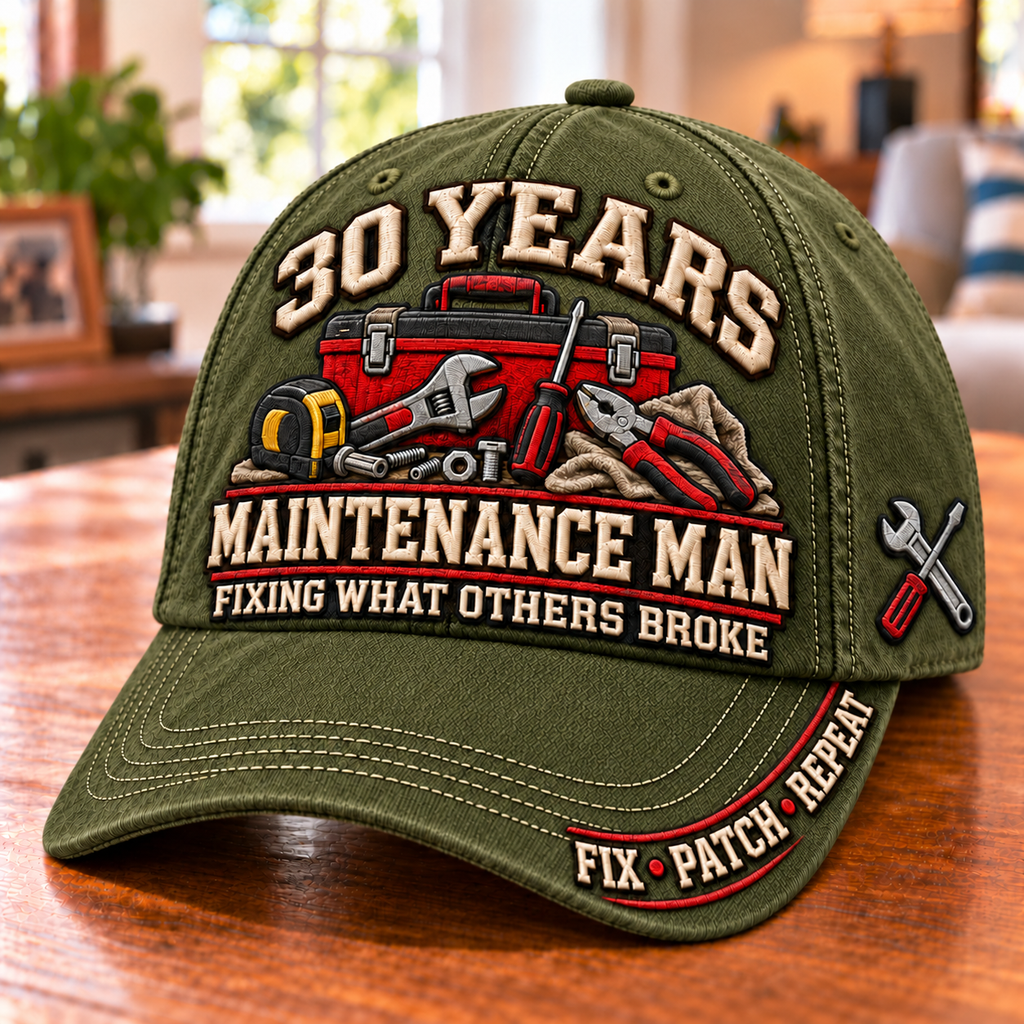 30 Years Fixing What Others Broke – Maintenance Man Cap