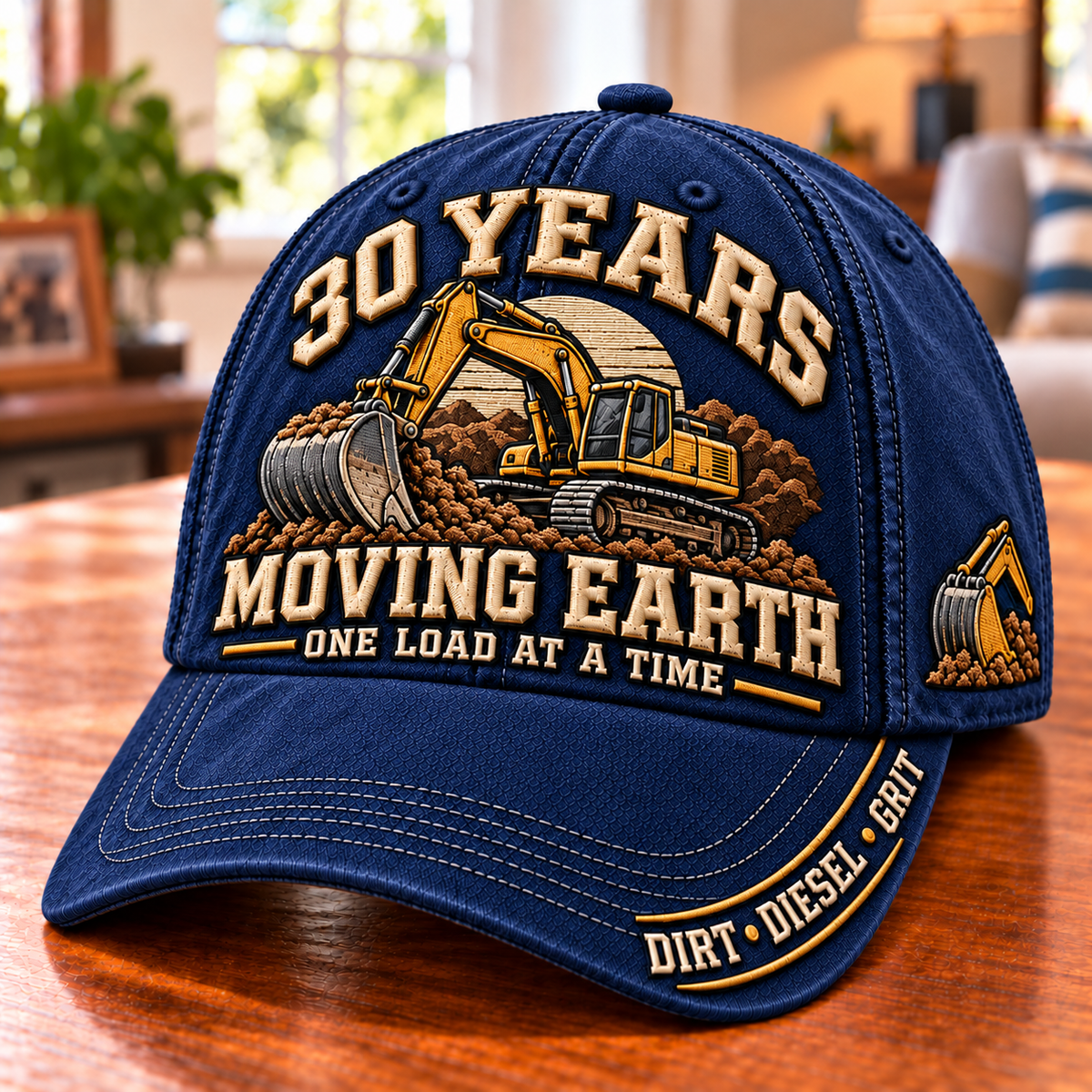 30 Years Moving Earth – Heavy Equipment Operator Hat