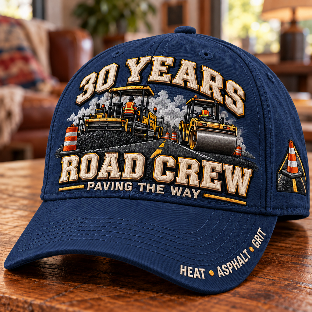 30 Years Paving The Way Road Crew Milestone Baseball Cap