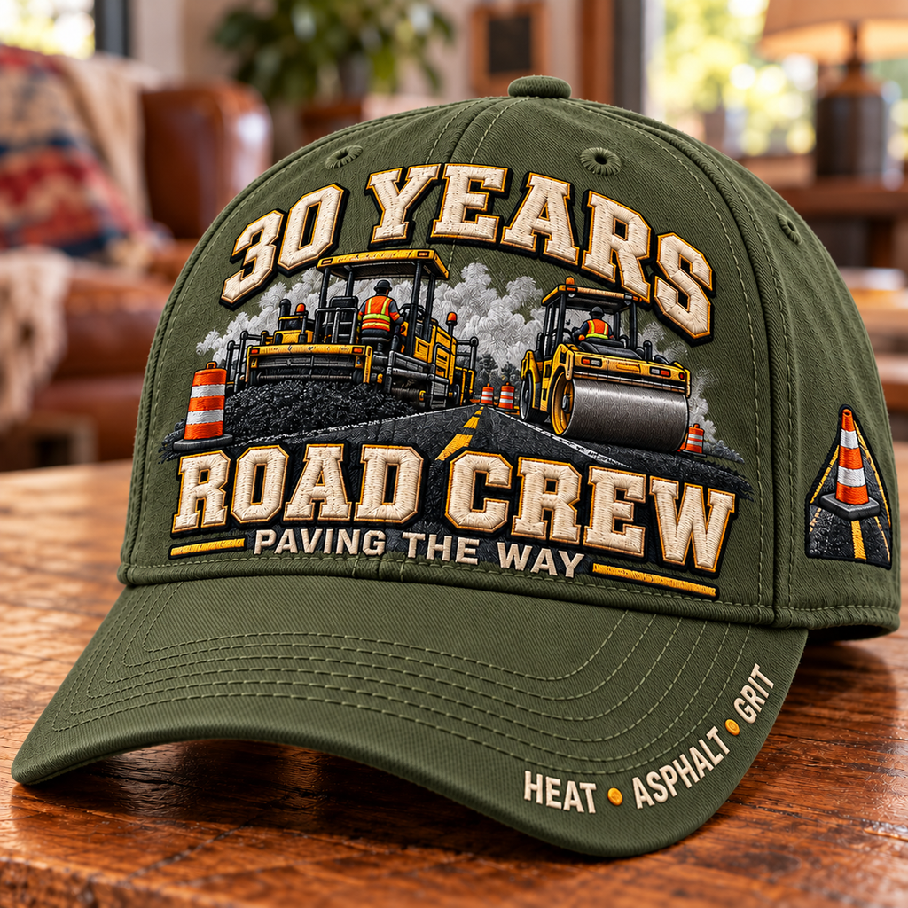 30 Years Paving The Way Road Crew Milestone Baseball Cap