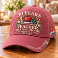 30 Years Shaping Minds Teacher Milestone Baseball Cap