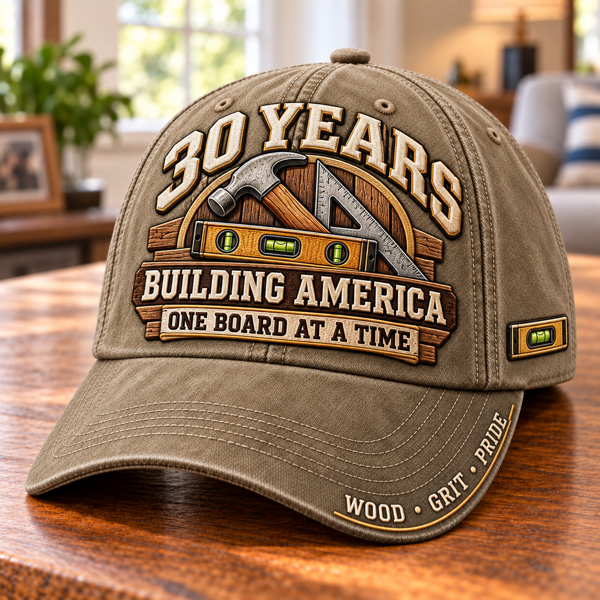 30 Years Building America Carpenter Milestone Baseball Cap