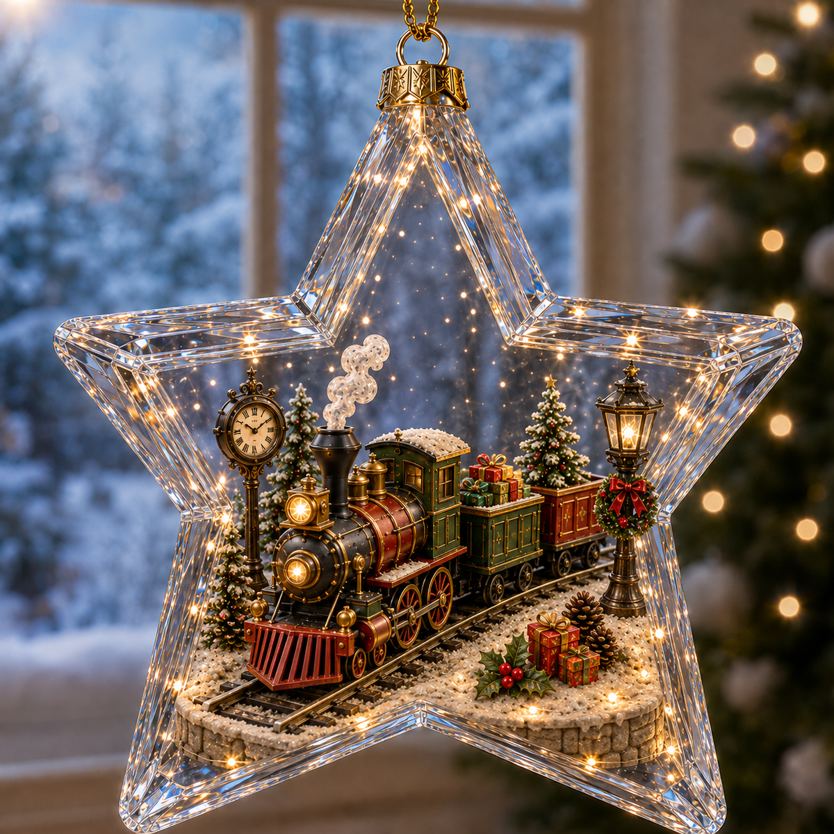 Glowing Christmas Story Ornament