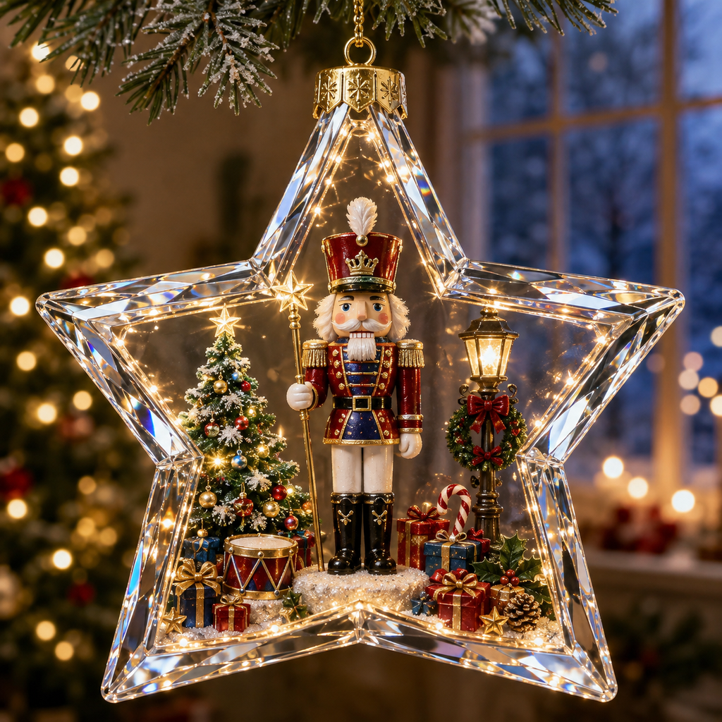 Glowing Christmas Story Ornament