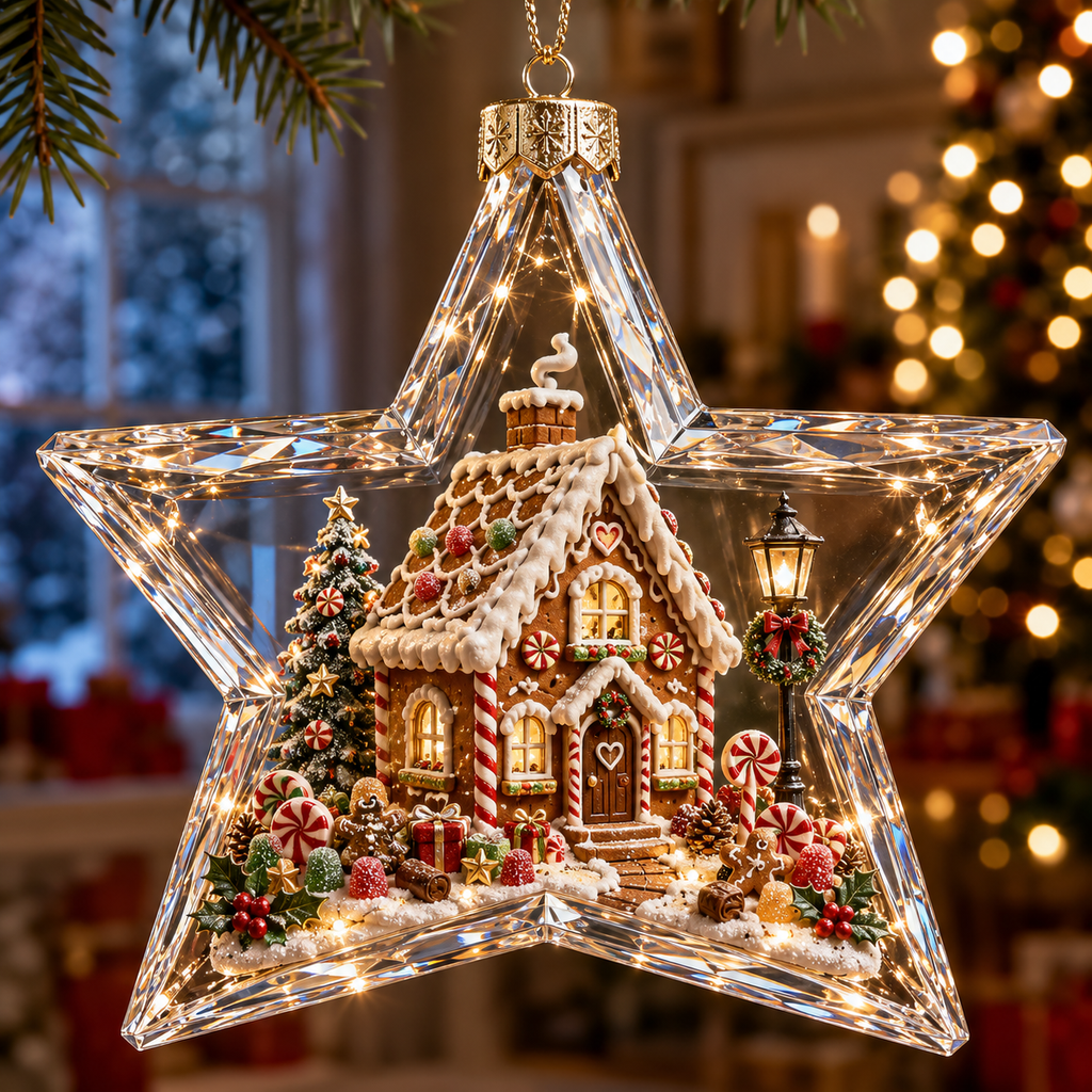 Glowing Christmas Story Ornament