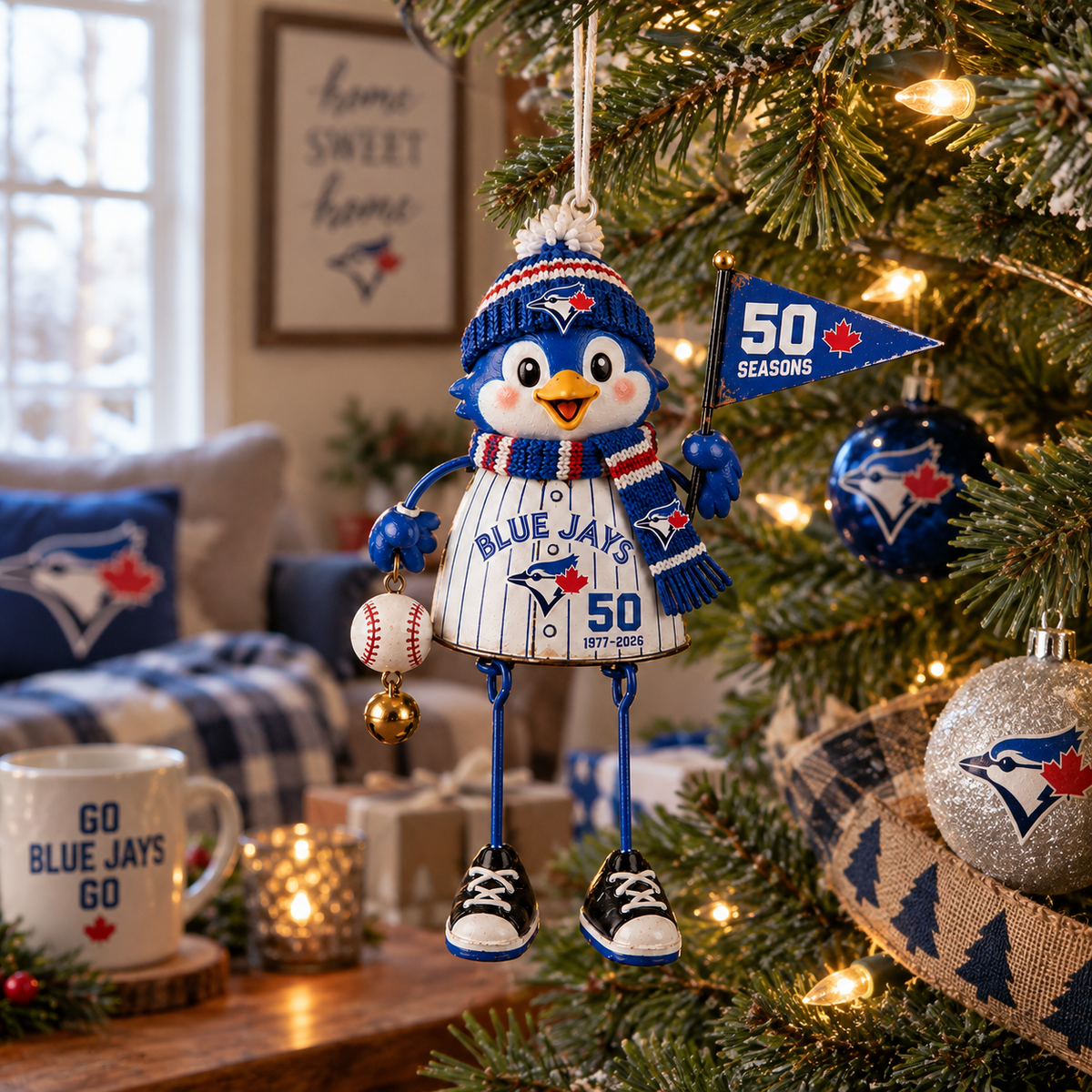 The Jays “50 Seasons” 1977–2026 Holiday Keepsake Ornament Set