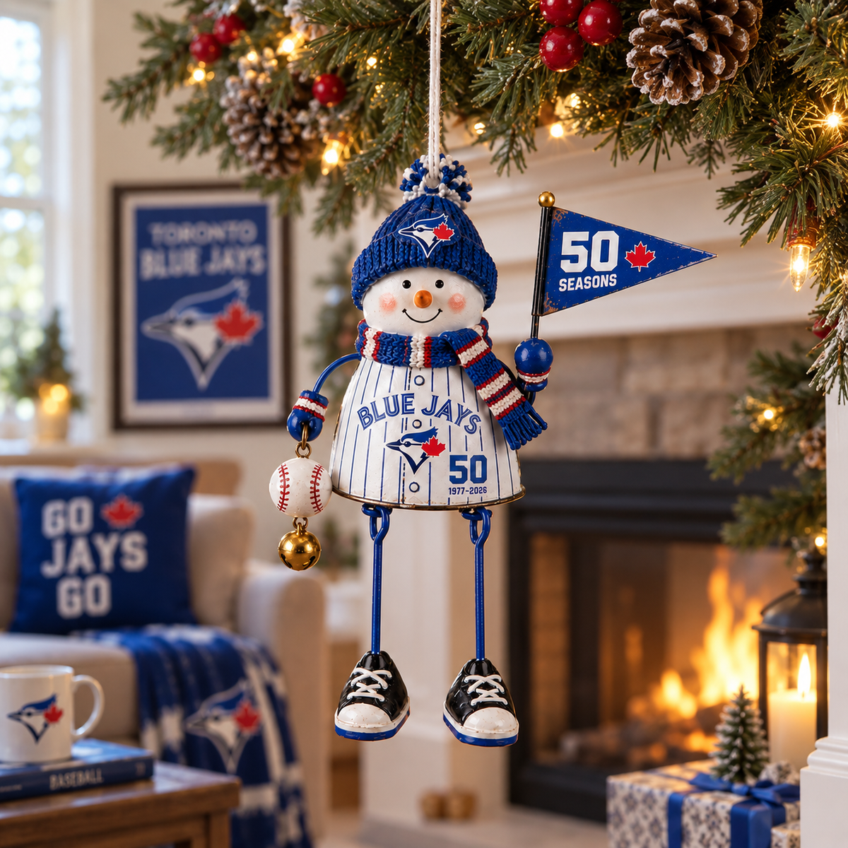 The Jays “50 Seasons” 1977–2026 Holiday Keepsake Ornament Set