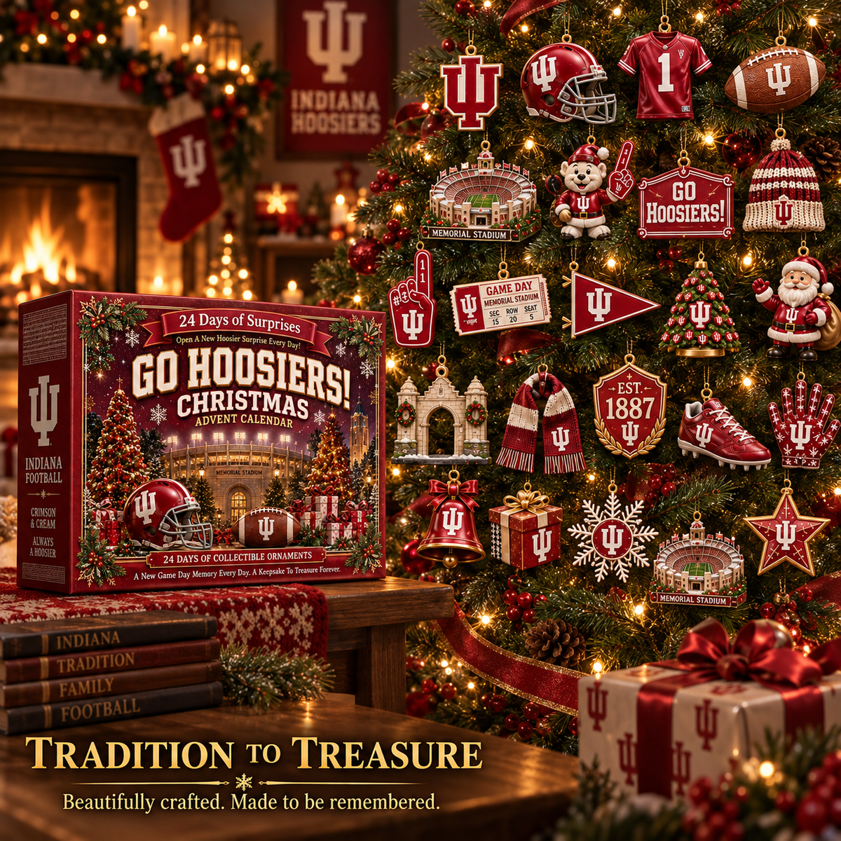 Go Hoosiers! Football Christmas Advent Calendar