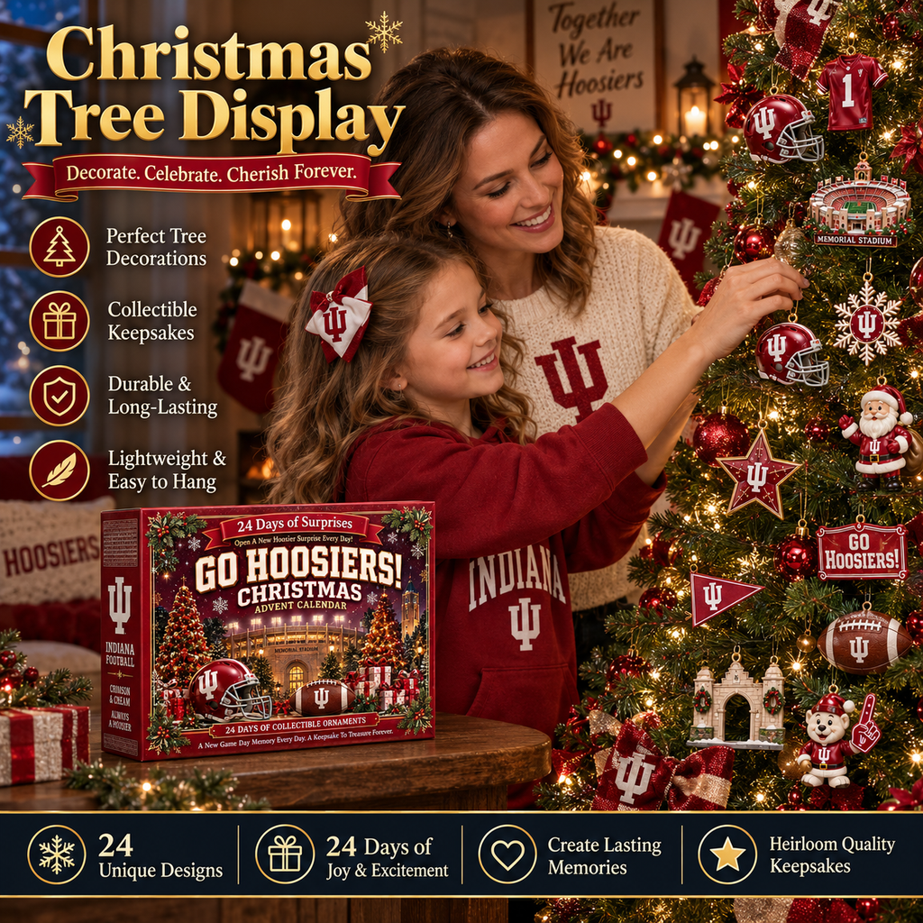 Go Hoosiers! Football Christmas Advent Calendar