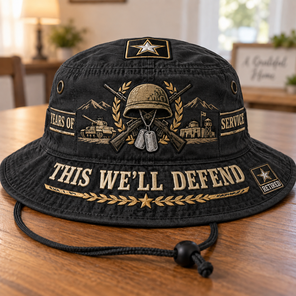 This We’ll Defend Retired Army Boonie Hat