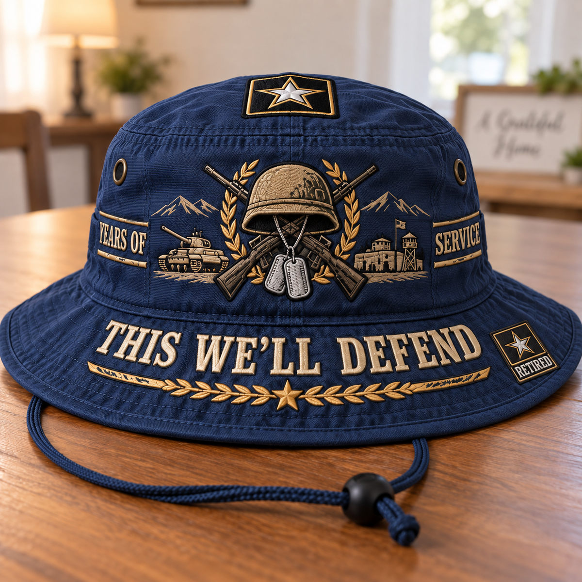 This We’ll Defend Retired Army Boonie Hat