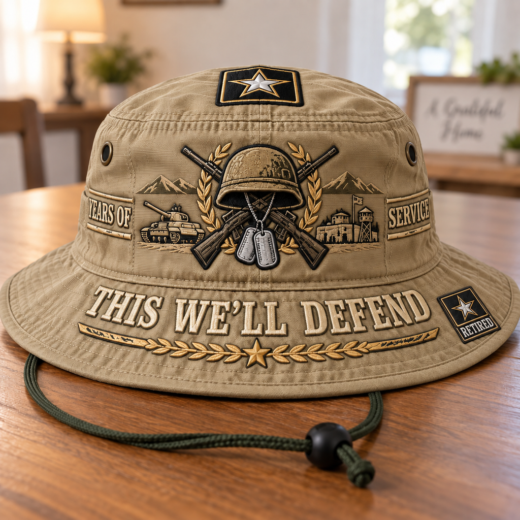 This We’ll Defend Retired Army Boonie Hat