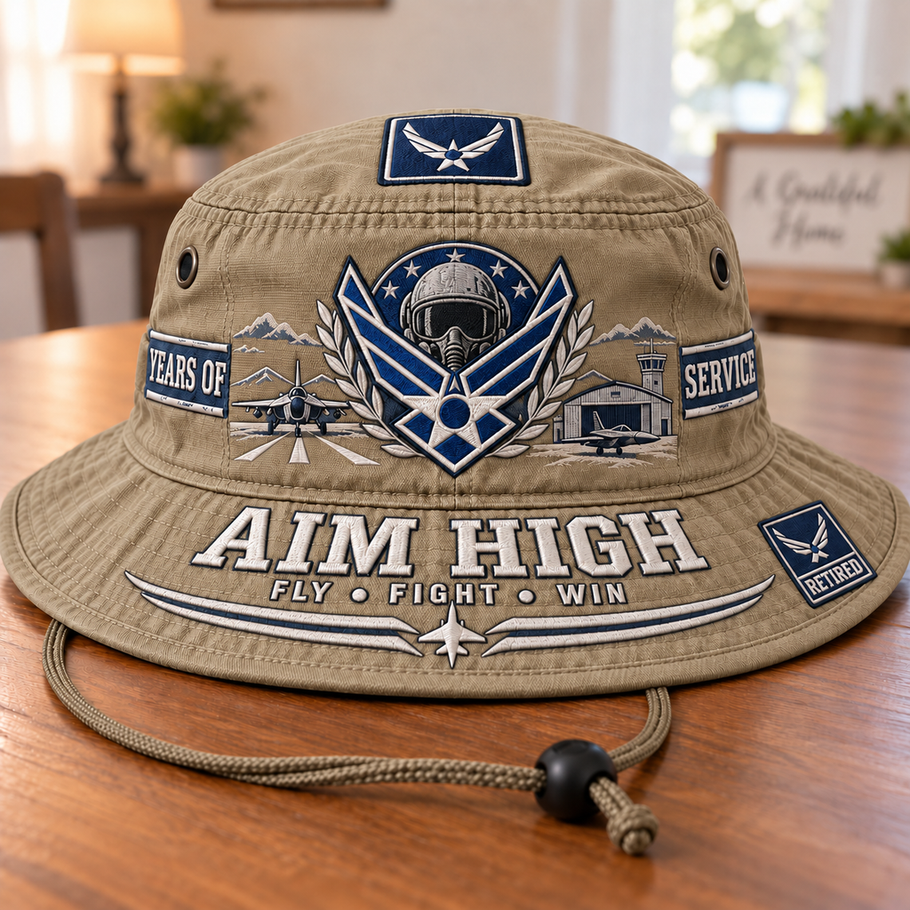 Aim High Retired Air Force Boonie Hat