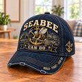 Seabee Can Do Navy Veteran Baseball Cap
