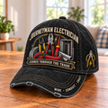 Journeyman Electrician Earned Through The Trade Baseball Cap