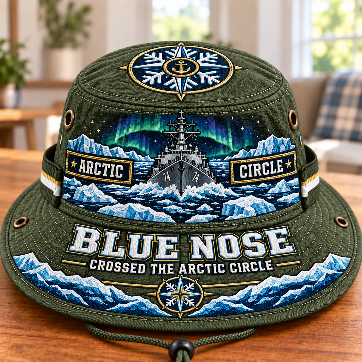 Blue Nose Arctic Circle Crossing Boonie Hat