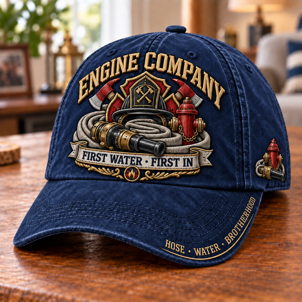 Engine Company First Water First In Baseball Cap