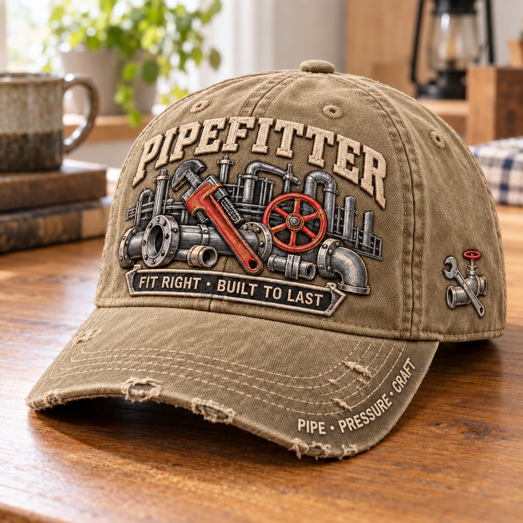 Pipefitter Fit Right Built To Last Baseball Cap