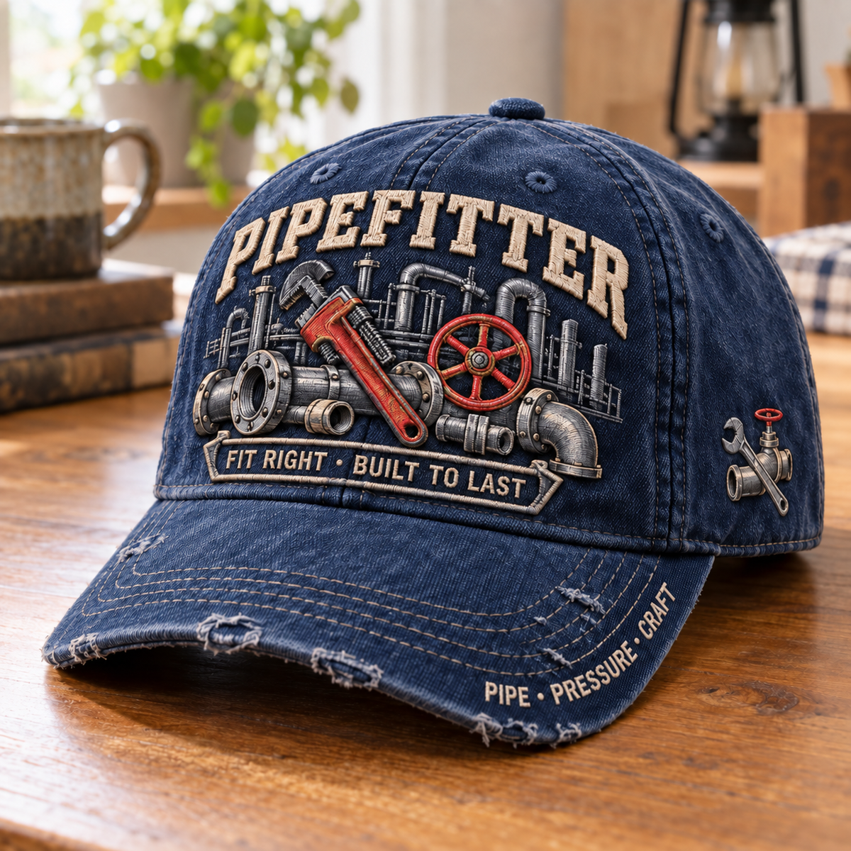 Pipefitter Fit Right Built To Last Baseball Cap