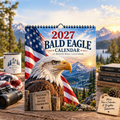 2027 Bald Eagle Wall Calendar