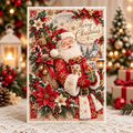 3D Layered Christmas Greeting Card